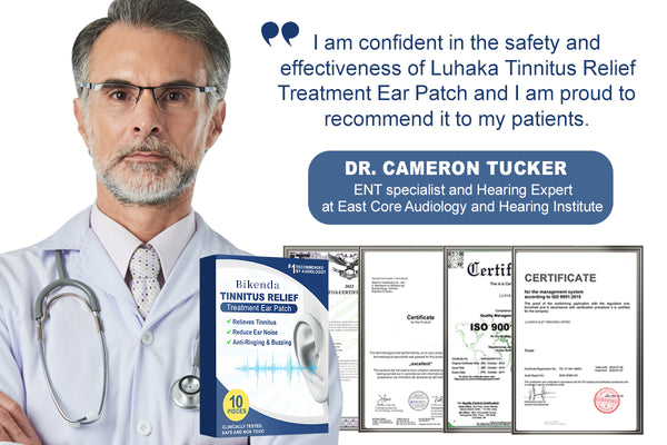 Bikenda Tinnitus Relief Treatment Ear Patch
