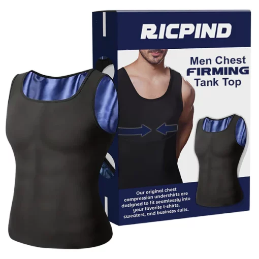 RICPIND Men ChestFirming Tank Top