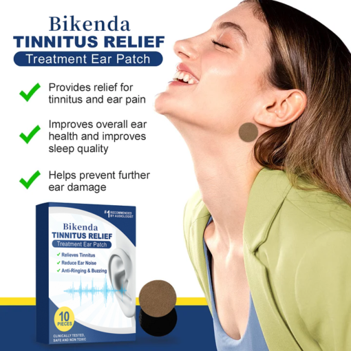 Bikenda™ Tinnitus Relief Treatment Ear Patch