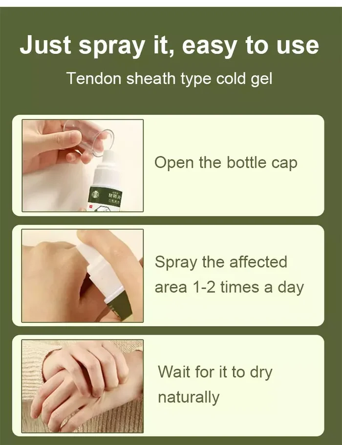 Hand and foot tenosynovitis spray - Image 5