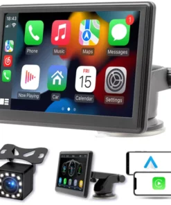 7-Inch Bluetooth Car Display for Apple & Android