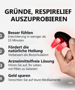 Fivfivgo™ RespiRelief Rotlicht Nasaltherapiegerät
