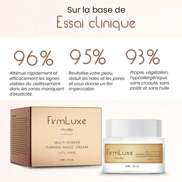 Oveallgo FirmLuxe CrA¨me Magique Multi-Puissance Raffermissante