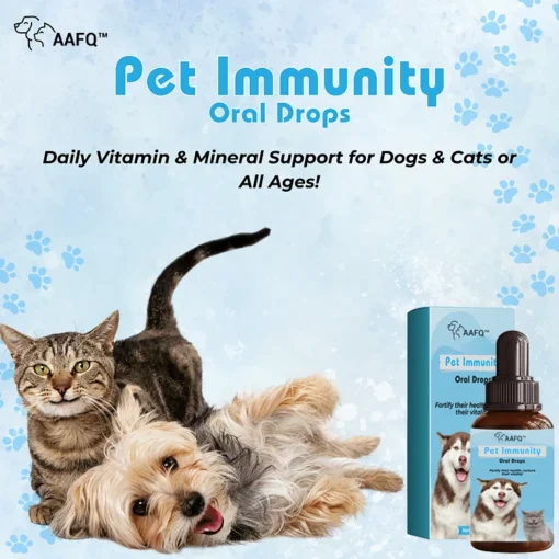 AAFQ™ Pet Immunity Oral Drops