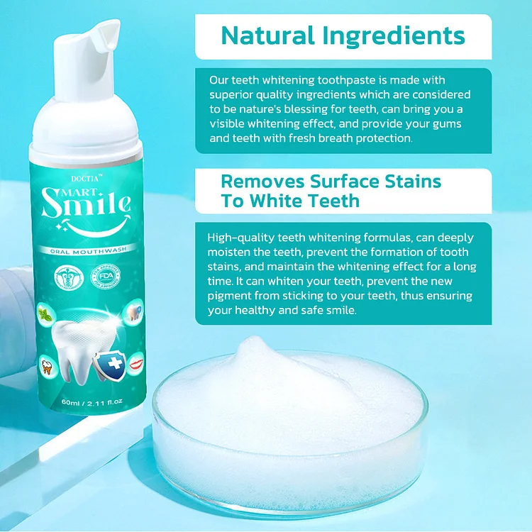 DOCTIA SMARTSmile Oral Mouthwash