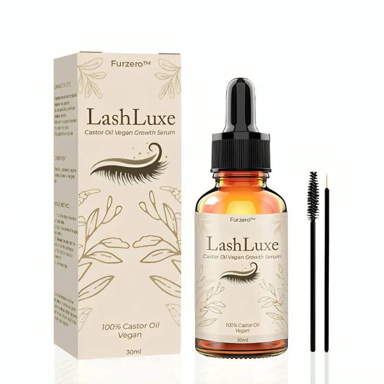 Furzero™ LashLuxe Castor Oil Vegan Growth Serum - Image 4