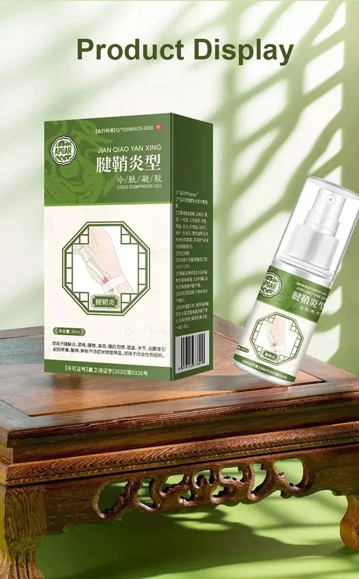 Hand and foot tenosynovitis spray