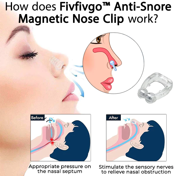 Oveallgo™ Anti-Snore Magnetic Nose Clip - Image 6