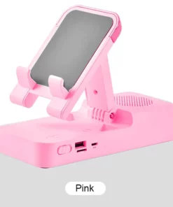 Multi-Functional Cell Phone Stand With Bluetooth Speaker