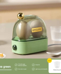 Alternative view of Mini egg steamer&Free Measuring cup