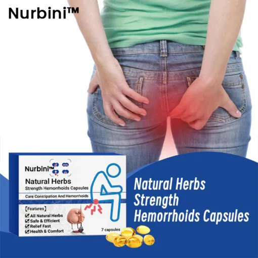Nurbini™Herbal Strength Hemorrhoid Capsules