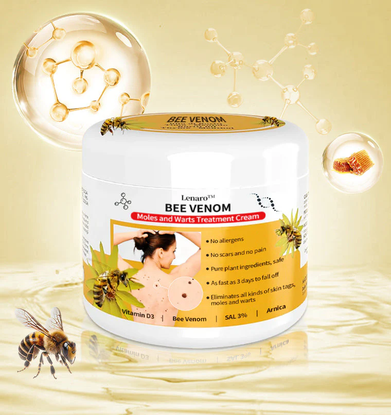Lenaro™ Bienengift Maulwurf und Warze Behandlung Creme - Image 12