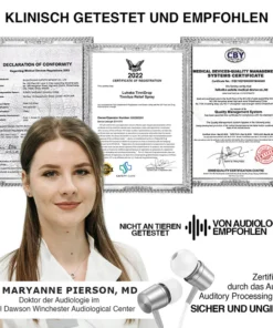 Alternative view of DAFEILA™ Infrapeace - Rotlichttherapie-Ohrstöpsel