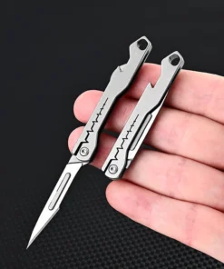 EDC Pocket Utility Knife with 10 Pcs of Replaceable Blades