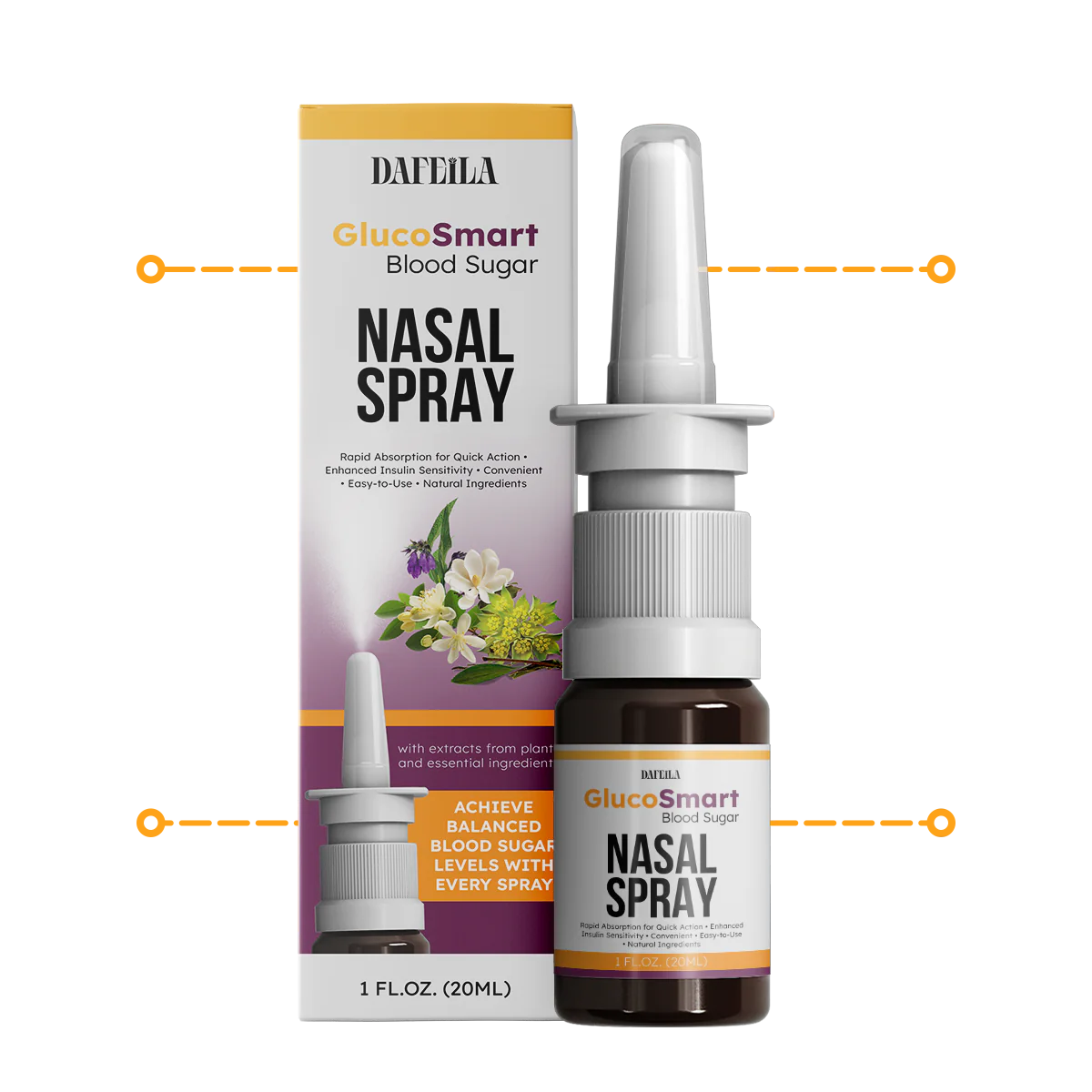 Dafeila™ GlucoSmart Blood Sugar Nasal Spray