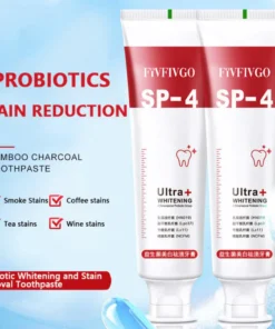 Fivfivgo™ 4TM Probiotic Whitening Toothpaste