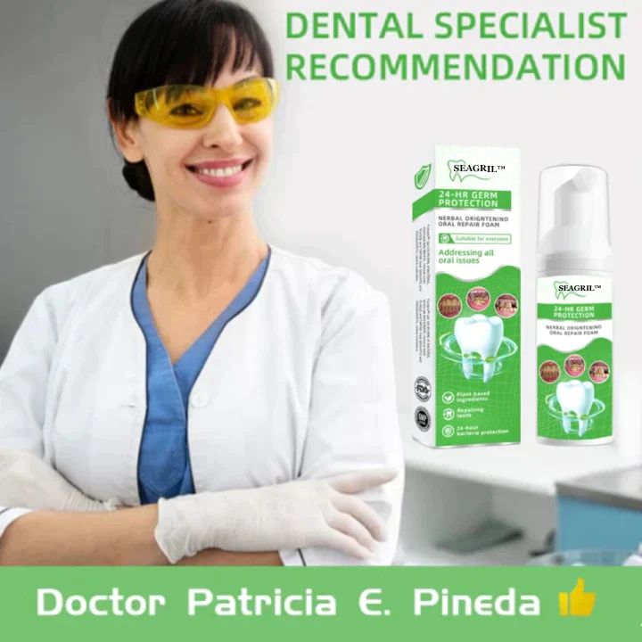 SEAGRIL™ Herbal Brightening Oral Repair Mousse - Image 4