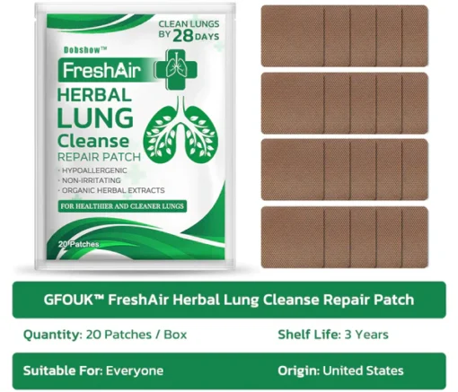 Dobshow™ FreshAir Herbal Lung Cleanse Repair Patch