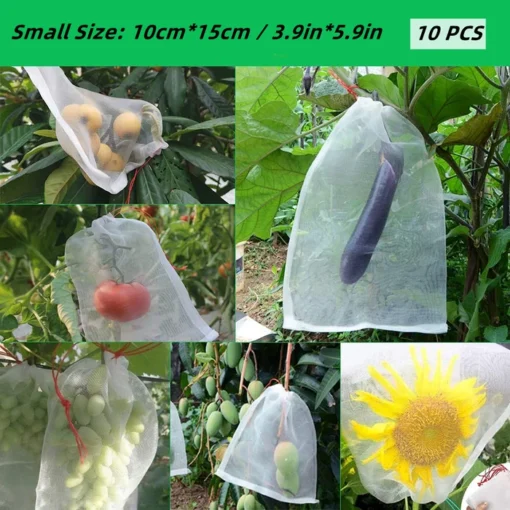 Fruit Vegetable Insect Proof Mesh Bag
