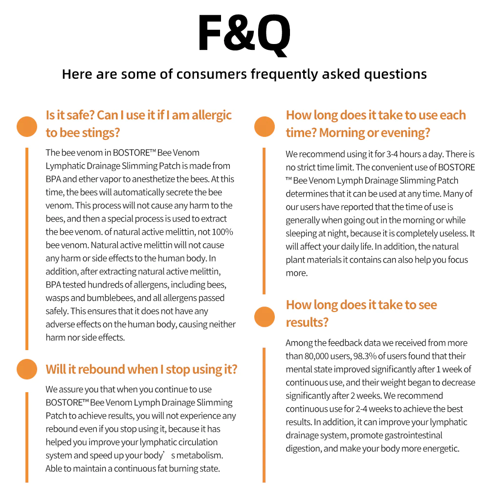 Furzero™ Bee Venom Detox Slimming Patch - Image 19