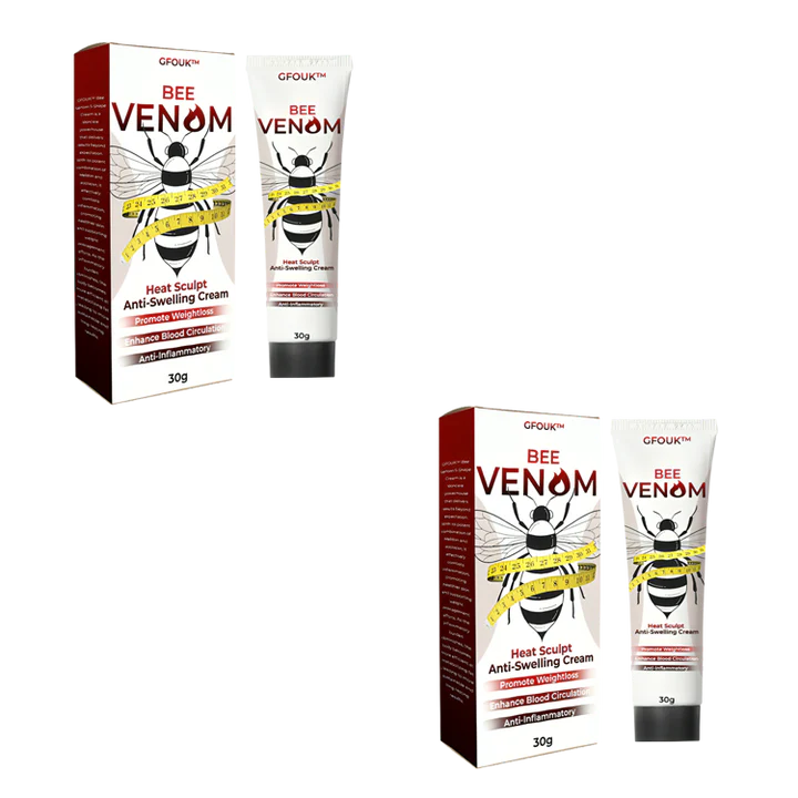 GFOUK™ Bee Venom Heat Sculpt Anti-Swelling Cream - Image 2