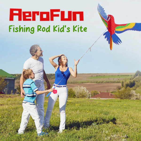 AeroFun™ Fishing Rod Kids Kite