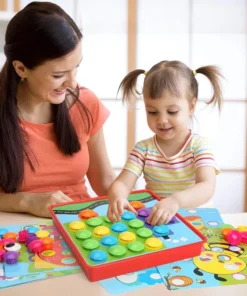 Button Art Toys for Toddlers