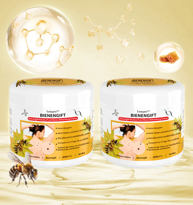 Lenaro™ Bienengift Maulwurf und Warze Behandlung Creme - Image 11