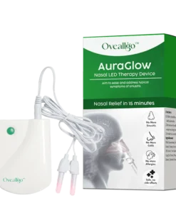 Oveallgo™ AuraGlow Nasal LED Therapy Device