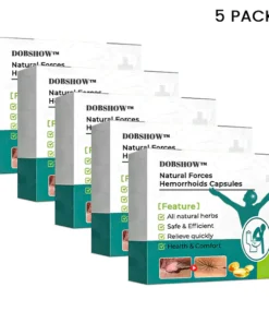 Alternative view of DOBSHOW™ Natural Powers Hemorrhoid capsules