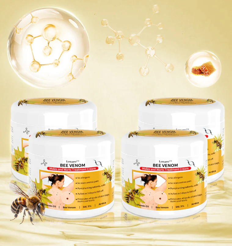 Lenaro™ Bienengift Maulwurf und Warze Behandlung Creme - Image 10