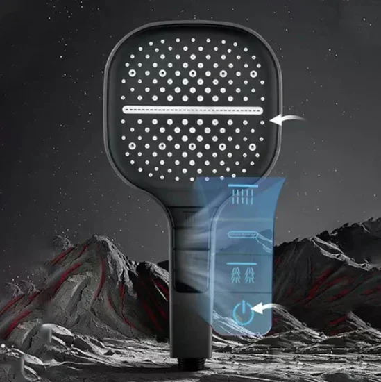 8 abiadurako tamaina handiko panel presiodun dutxa-burua - 7. irudia