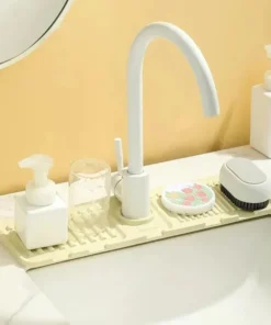 Tidy Splash™ Faucet Guard & Draining Mat
