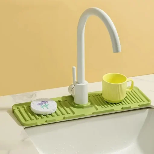 Tidy Splash™ Faucet Guard & Draining Mat