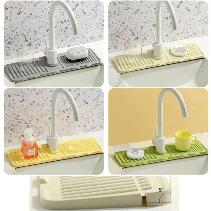 Tidy Splash™ Faucet Guard & Draining Mat - Image 9