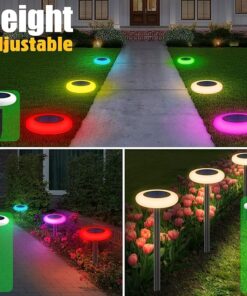 Colorful Solar Colorful Solar Lights Outdoor