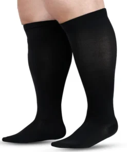 Alternative view of Plus Size Super Stretch Compression Socks
