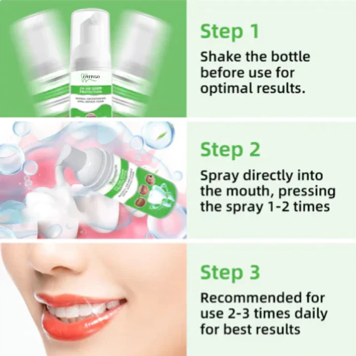 SEAGRIL™ Herbal Brightening Oral Repair Mousse - Image 3
