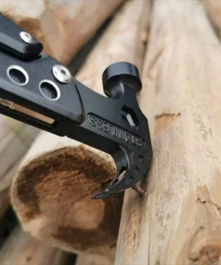 Alternative view of Portable MultiTool With Hammer, Screwdrivers, Nail Puller