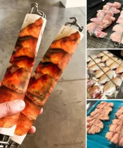 Wing Rails make it easier to grill your chicken wings