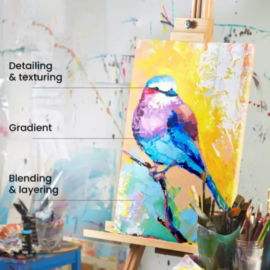 Artists' Oil Color Paint - Excellent Wood Box Set - Image 20