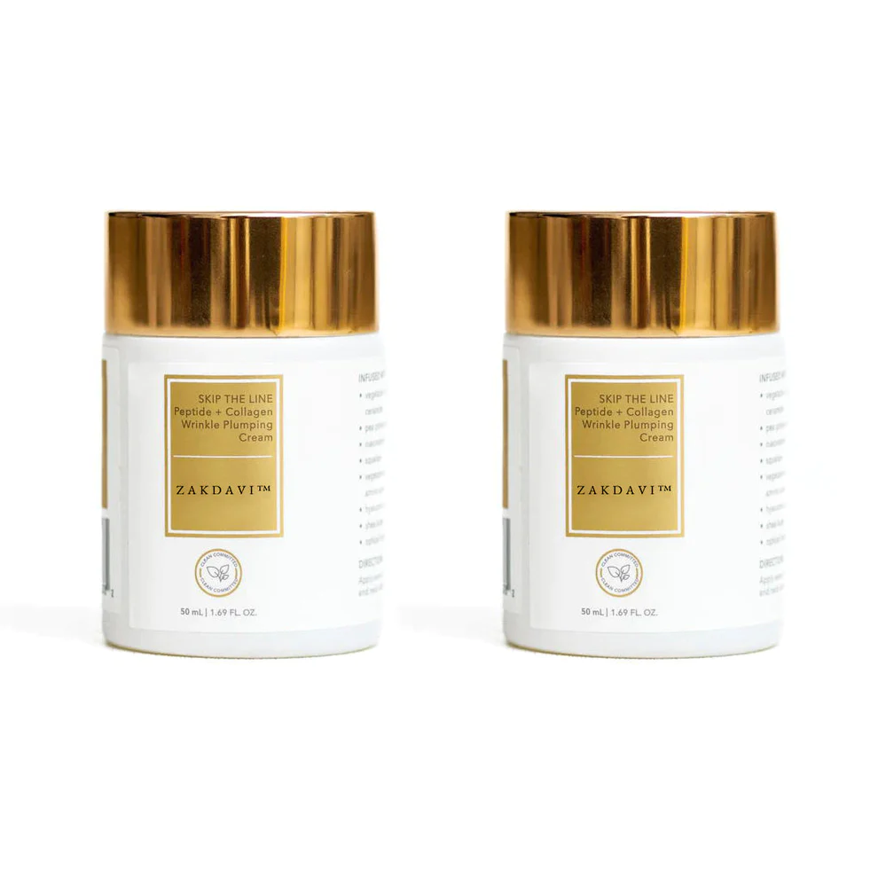 Zakdavi Skip the Line Peptide + Collagen Faltenaufpolsternde Creme - Bild 2