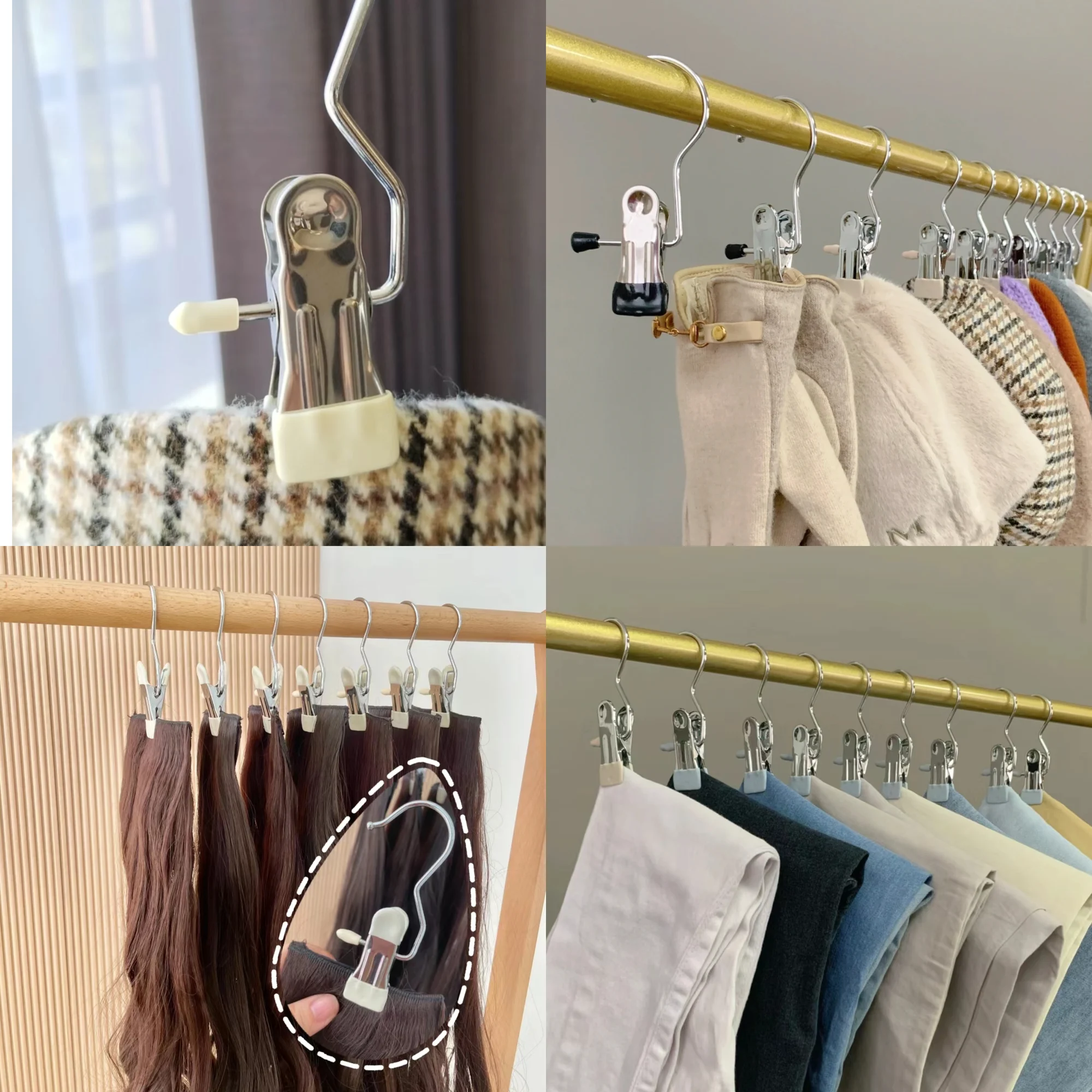 Anti-Rust Clip-Space Saving Clothespin Hook - Image 15