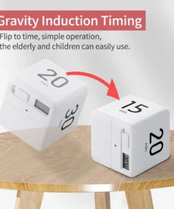 Alternative view of Cube Timer for Time Management and Countdown Settings