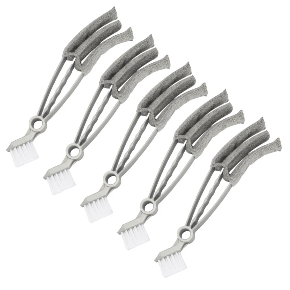 Removable and washable dusting crevice brush