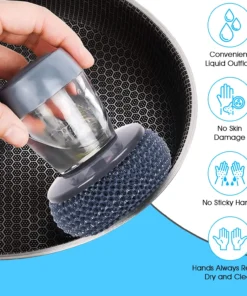 Stainless Steel Sponge Wool Brush