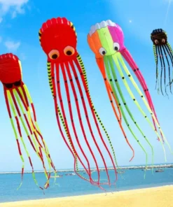 3D Huge 8 Meters Long Octopus Kite Outdoor Toys