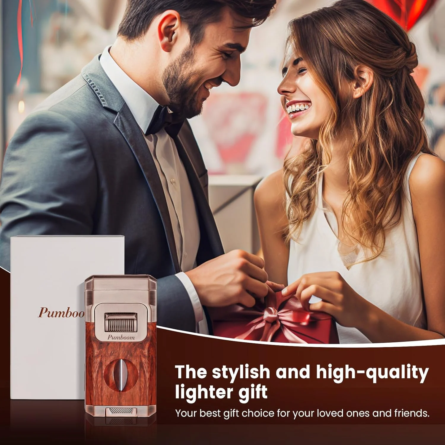 All-in-One-Taschenfeuerzeug mit integriertem V-Schnittschneider - Image 5