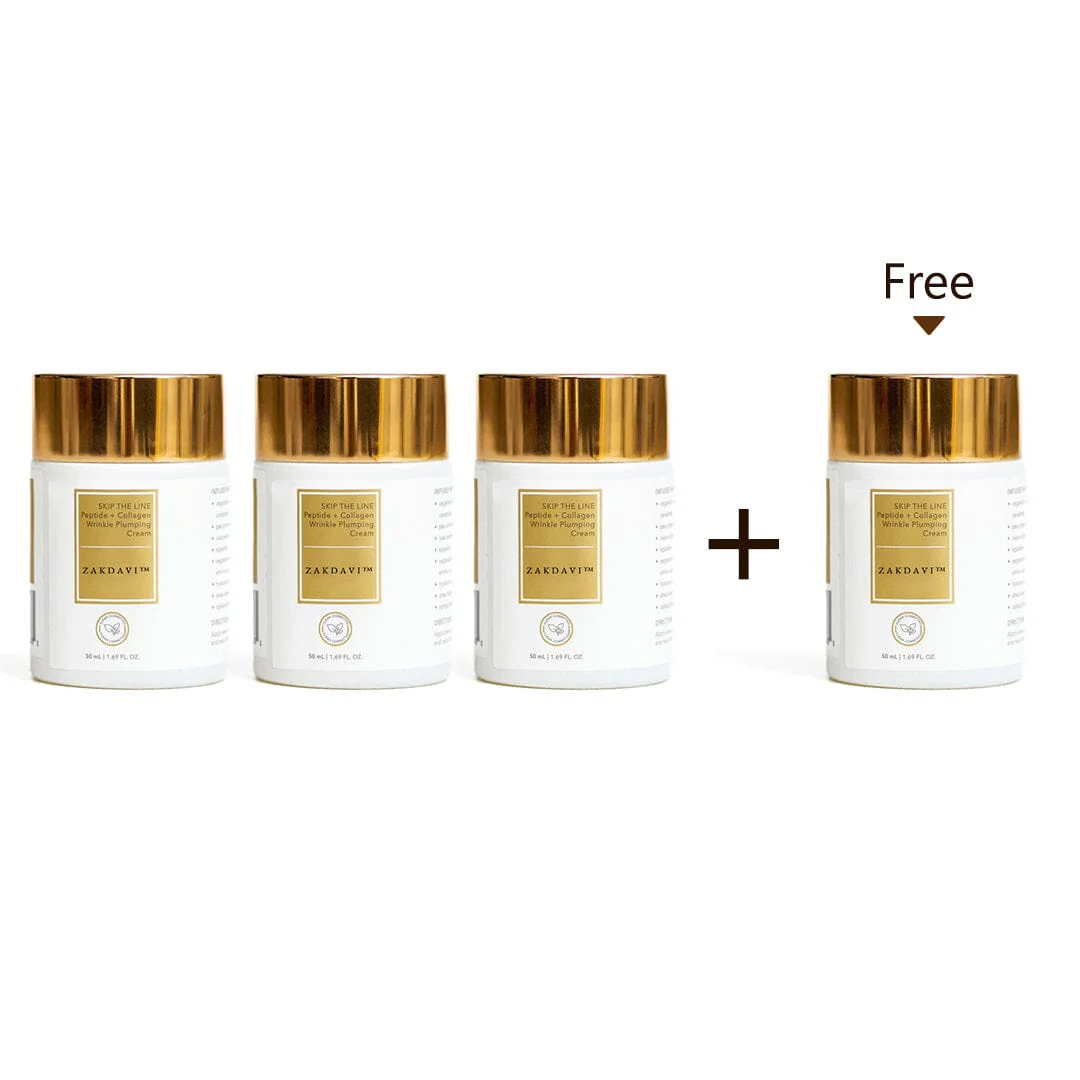 Zakdavi Skip the Line Peptide + Collagen Faltenaufpolsternde Creme - Bild 3