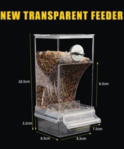 Alternative view of No Mess Automatic Bird Feeder